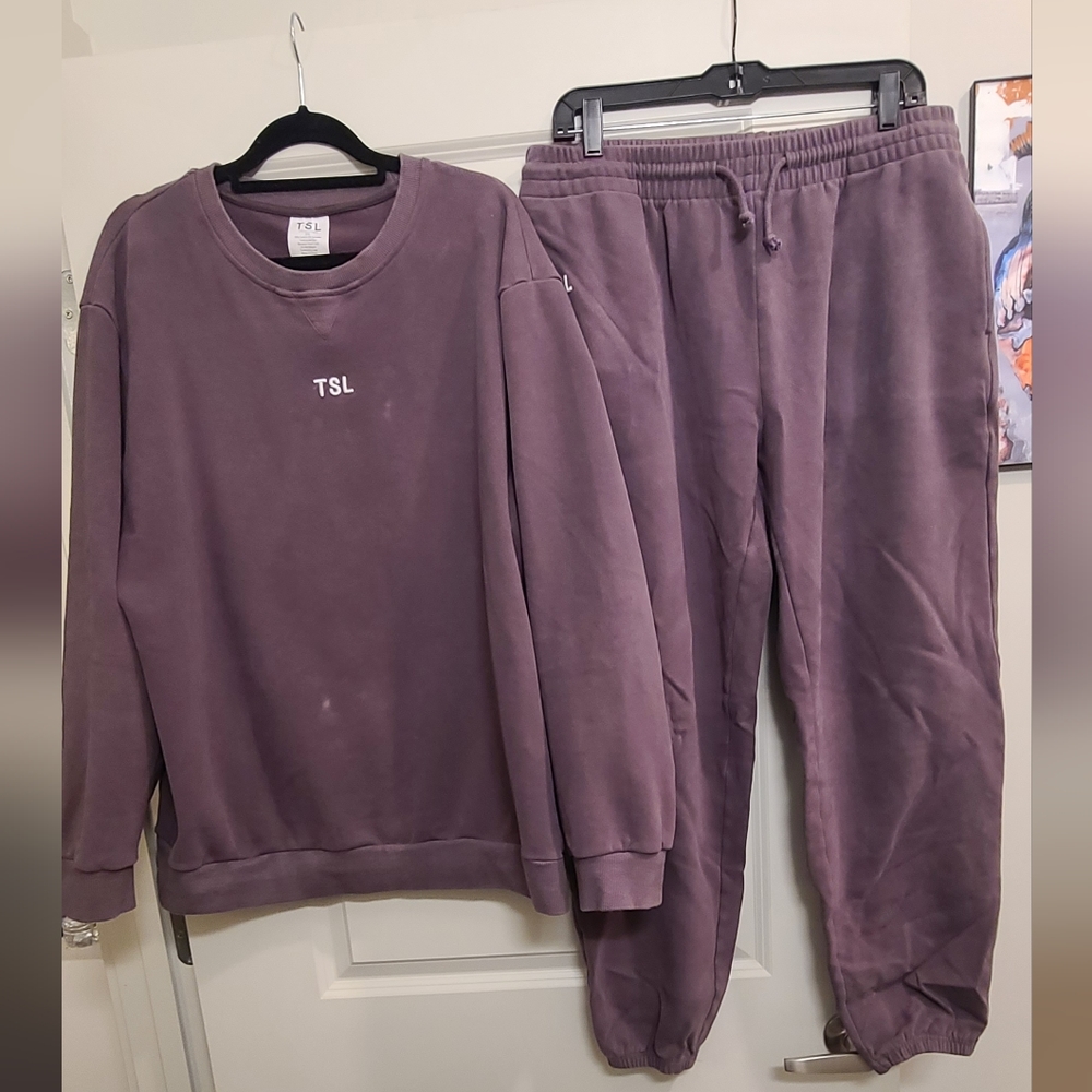 Womens Sweat Suit - 3X